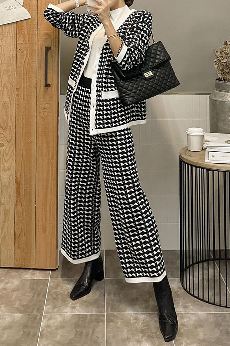 SET HOUNDSTOOTH