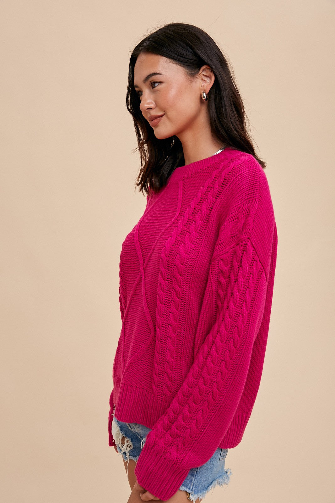 SWEATER MAGENTA