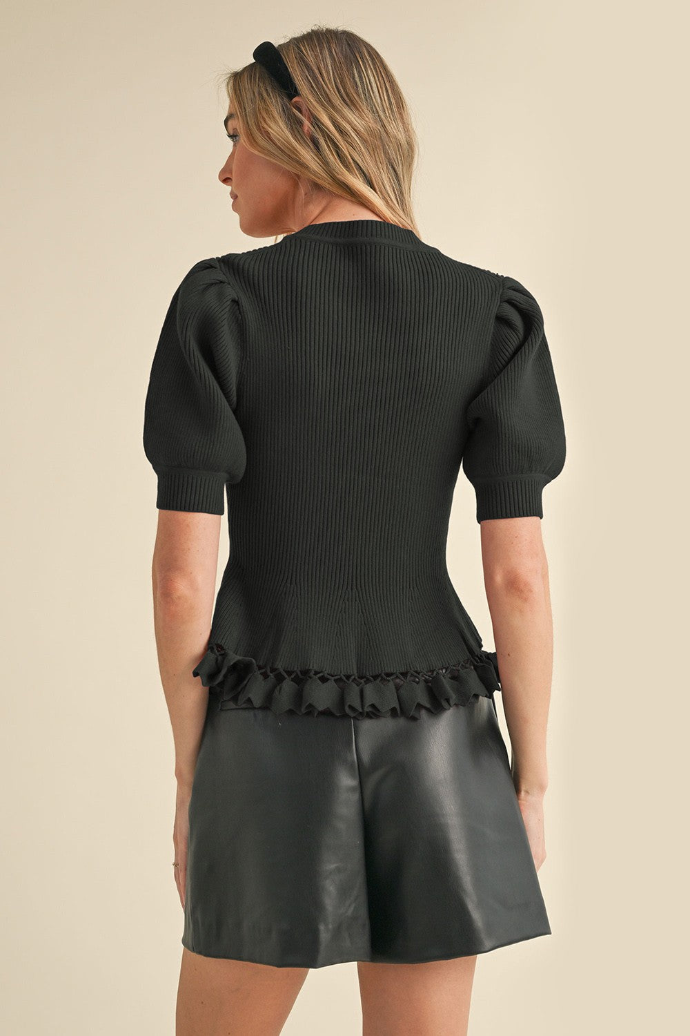 TOP LACE BLACK