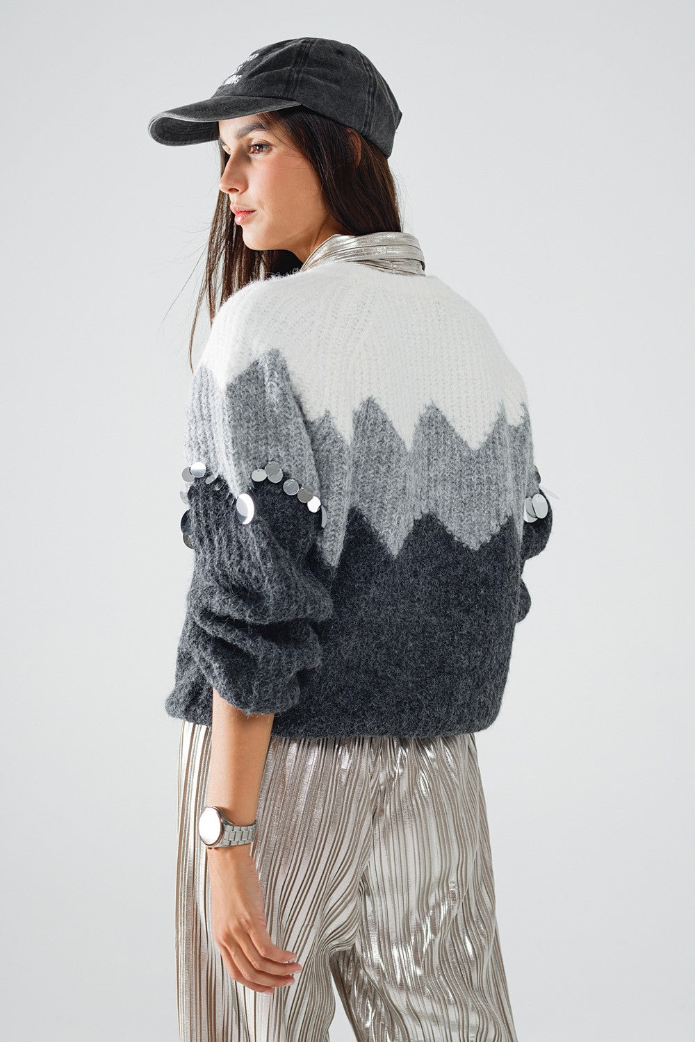 SWEATER HERRINGBONE