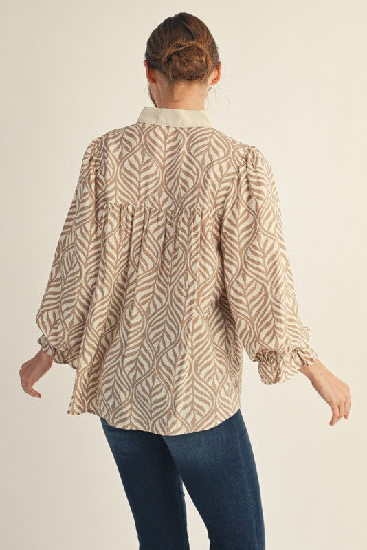 BLUSA TAUPE
