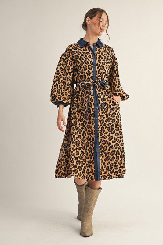 VESTIDO WILD PRINT