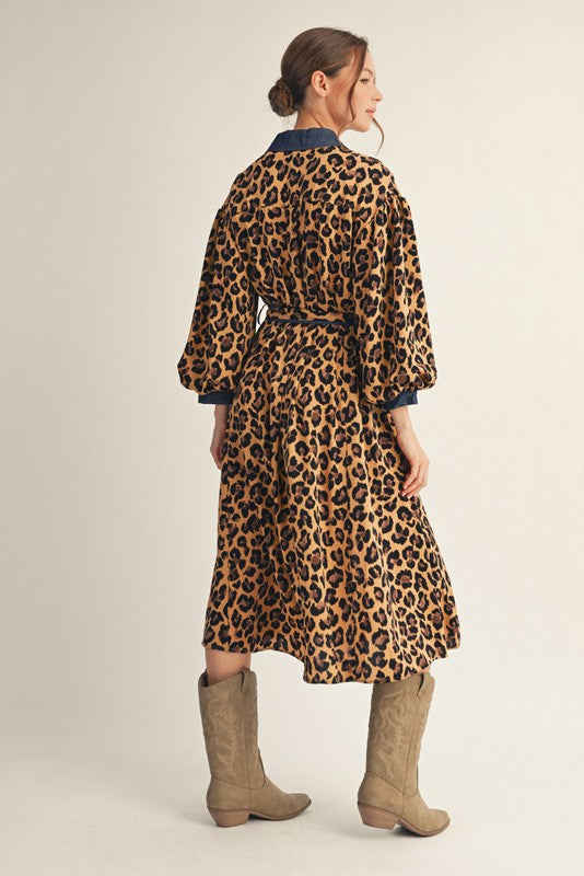 VESTIDO WILD PRINT