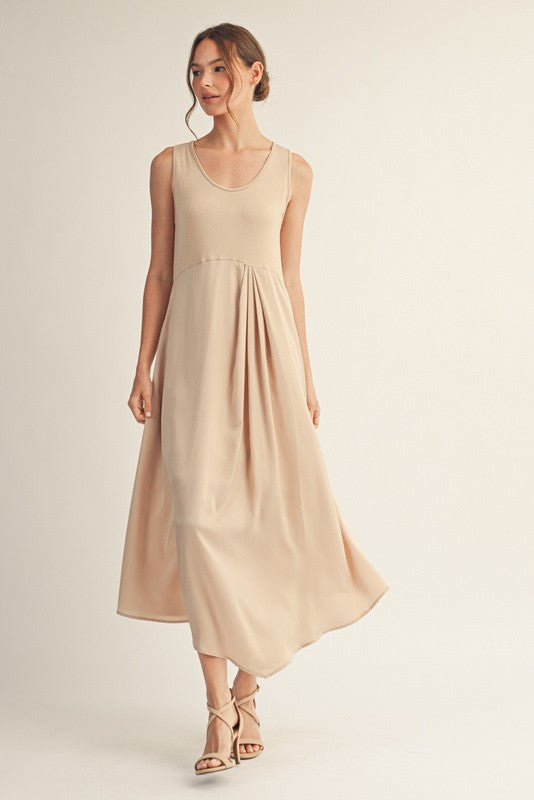 VESTIDO BRUNA CHAMPAGNE