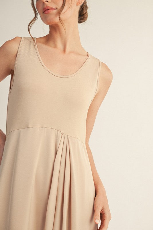 VESTIDO BRUNA CHAMPAGNE