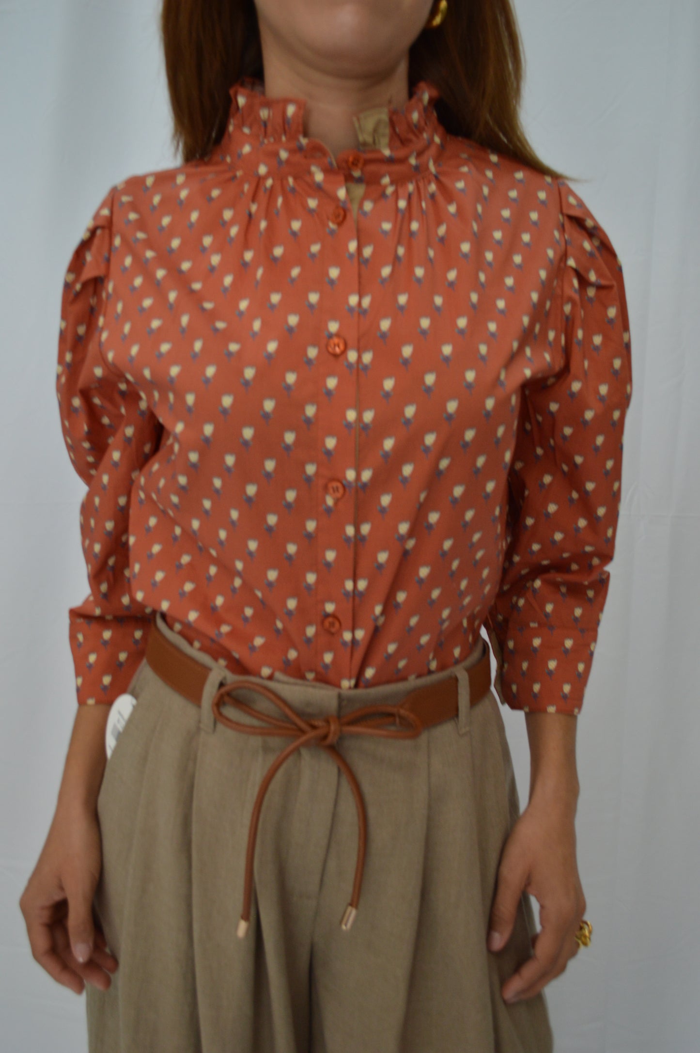 BLUSA TULIPANES TOFFE