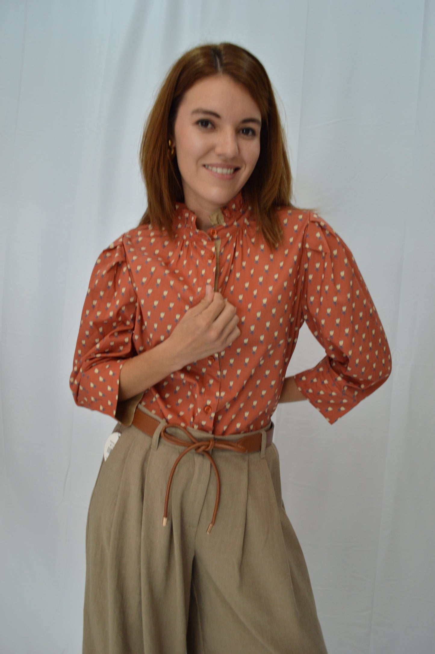 BLUSA TULIPANES TOFFE