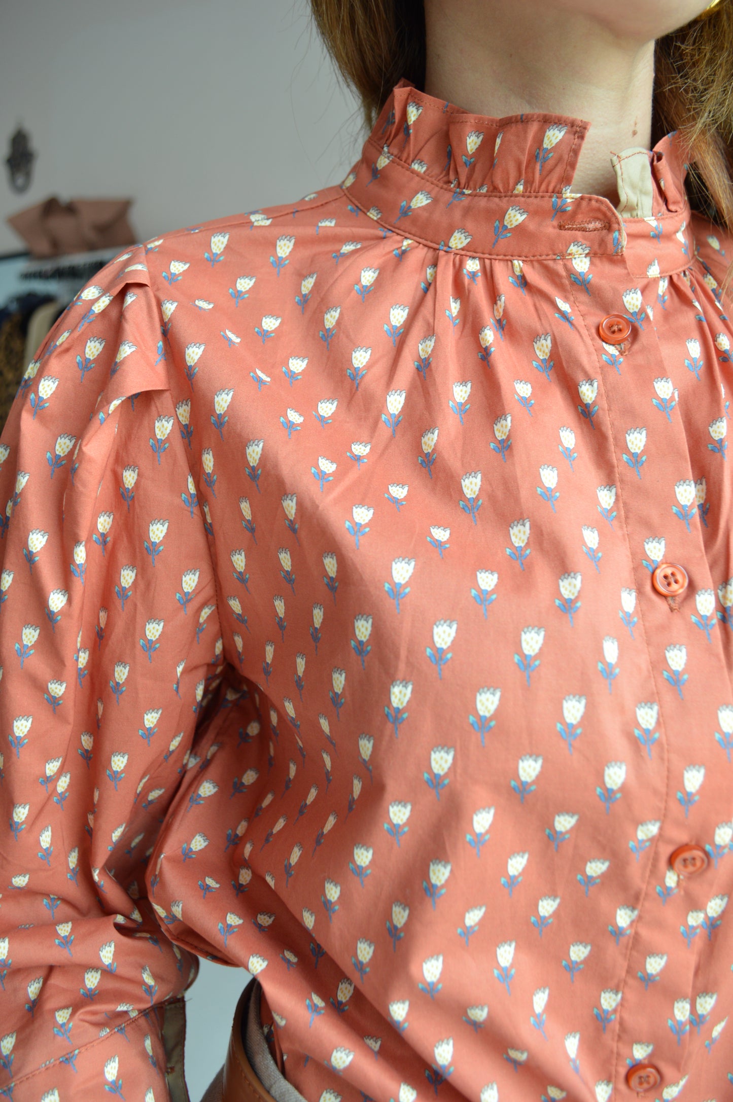 BLUSA TULIPANES TOFFE