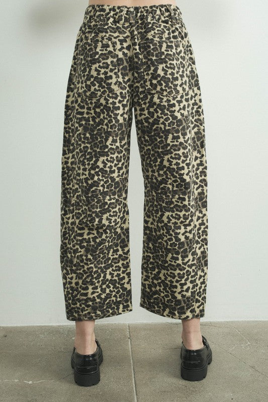 JEANS LEOPARDO SLOUCHY