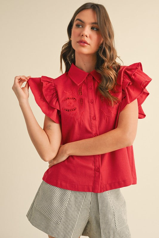 BLUSA FRAMBUESA
