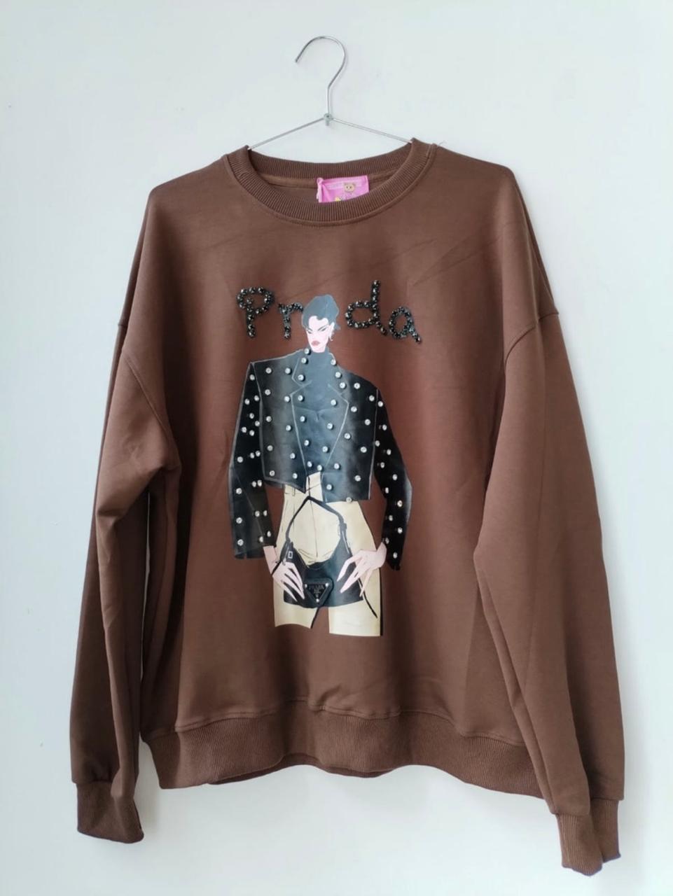 SWEATER BROWN
