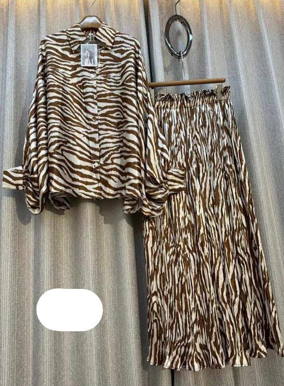 SET ZEBRA BROWN