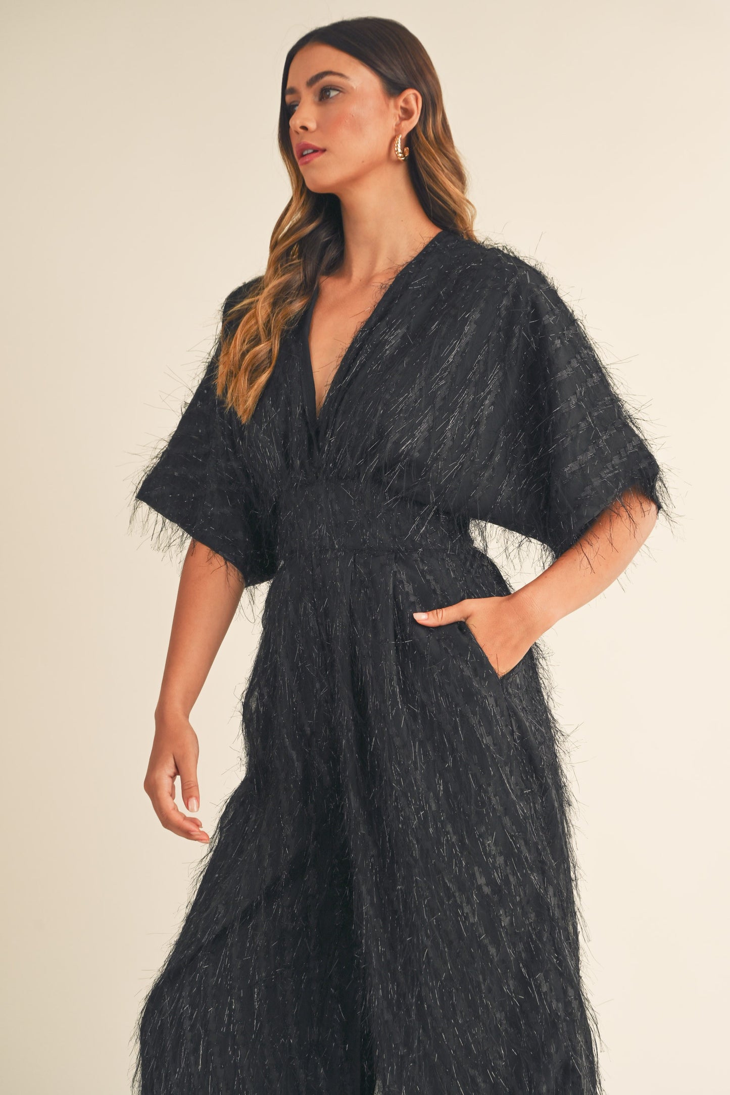 JUMPSUIT TASSEL