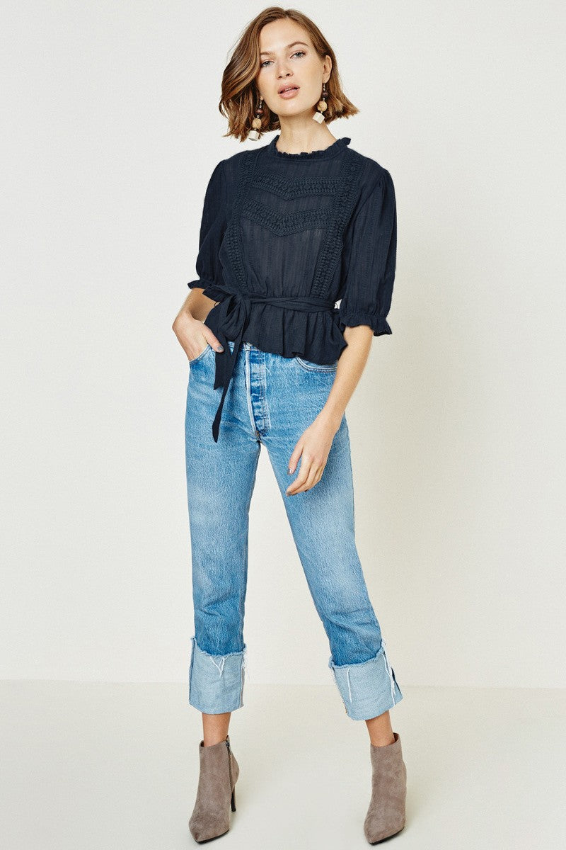 BLUSA NAVY