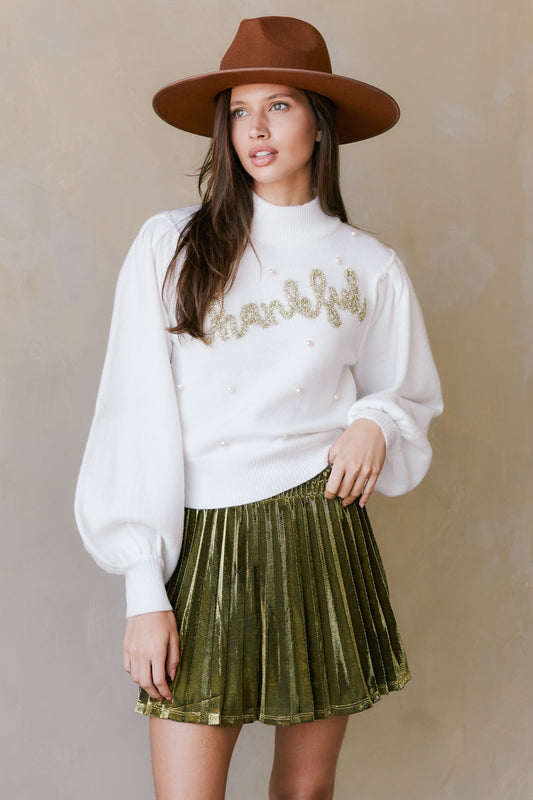 SWEATER THANKFUL