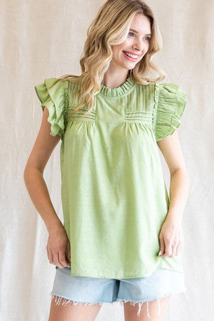 BLUSA GREEN TEA