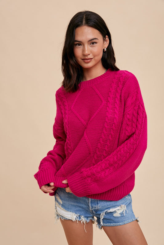 SWEATER MAGENTA