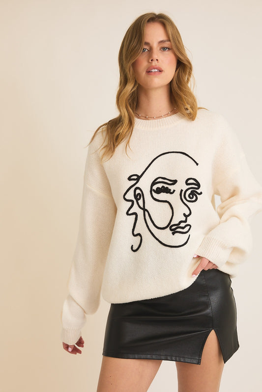 SWEATER ABSTRACTO