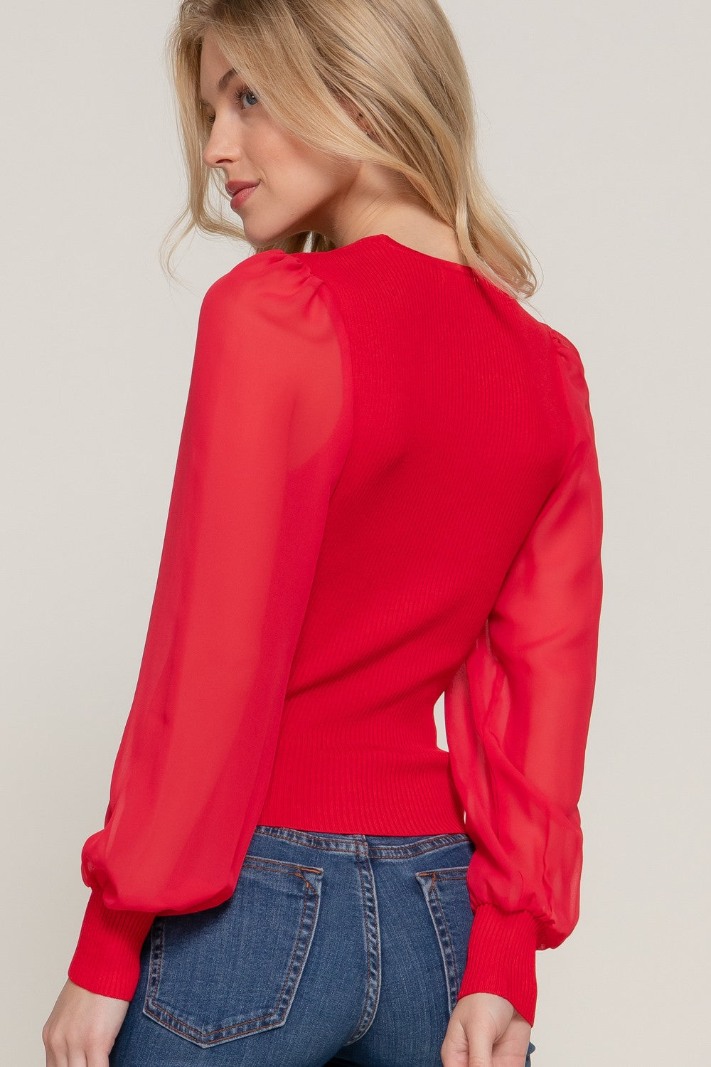 BLUSA ROJA
