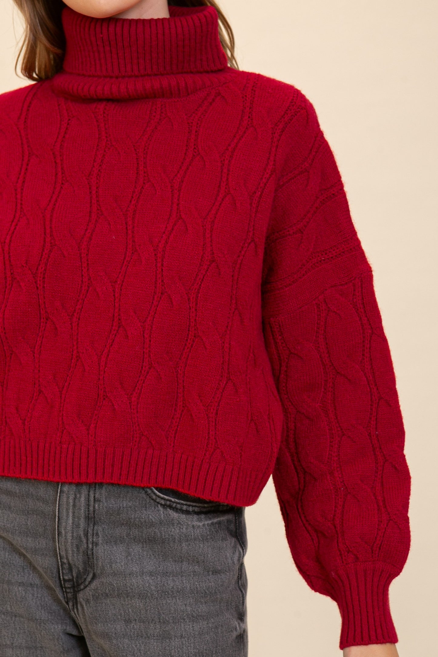 SWEATER RED