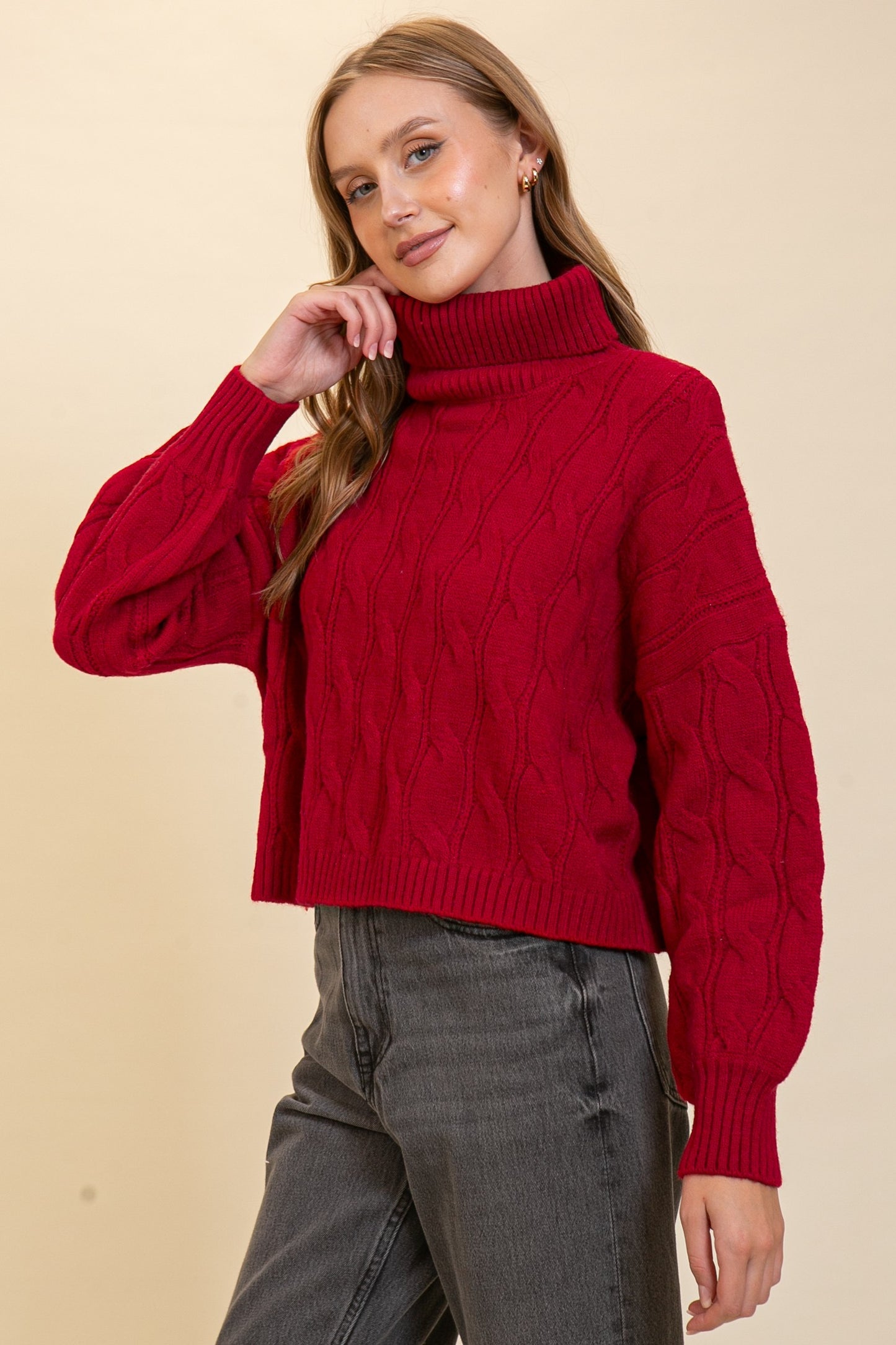 SWEATER RED