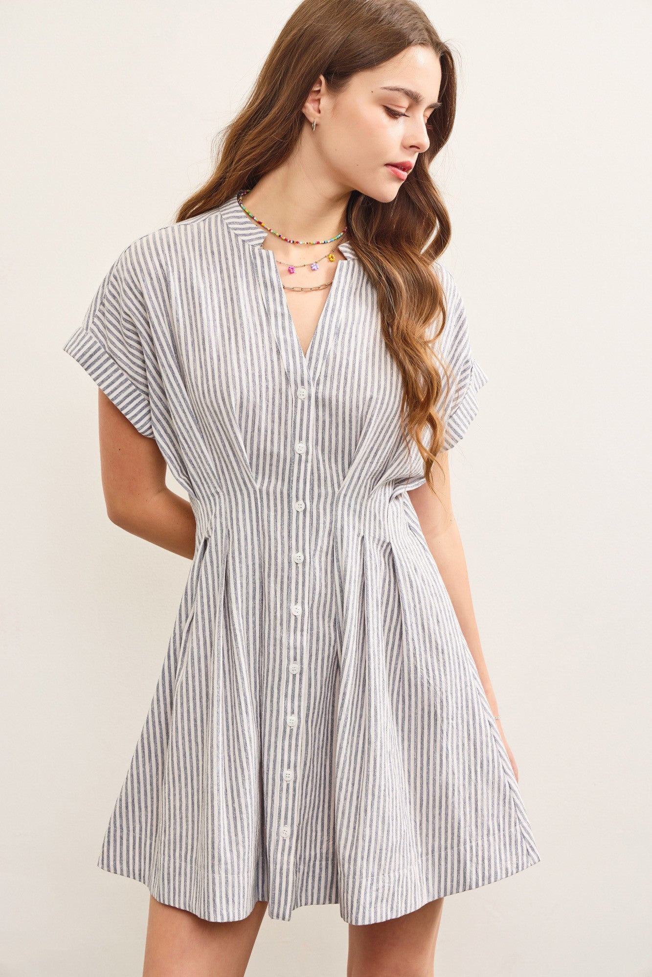 VESTIDO TRAY STRIPED
