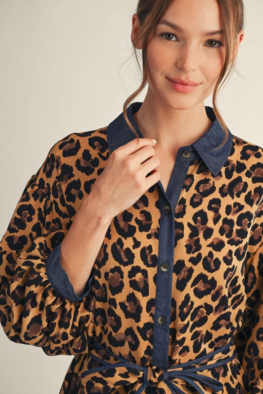 VESTIDO WILD PRINT