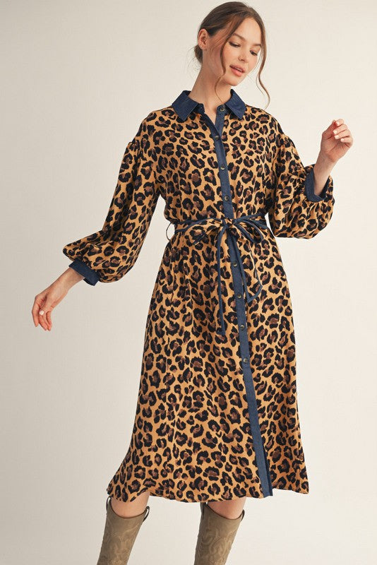 VESTIDO WILD PRINT