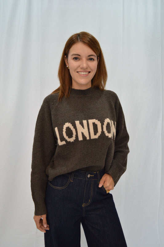 SWEATER BROWN LONDON
