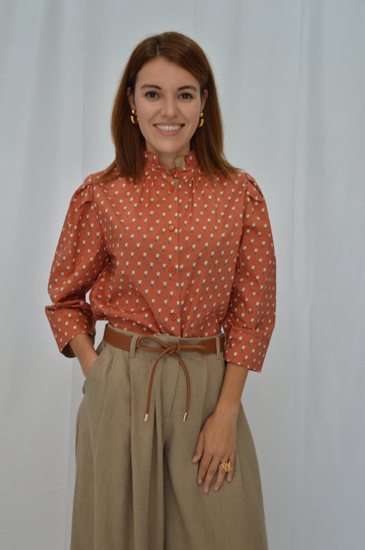 BLUSA TULIPANES TOFFE