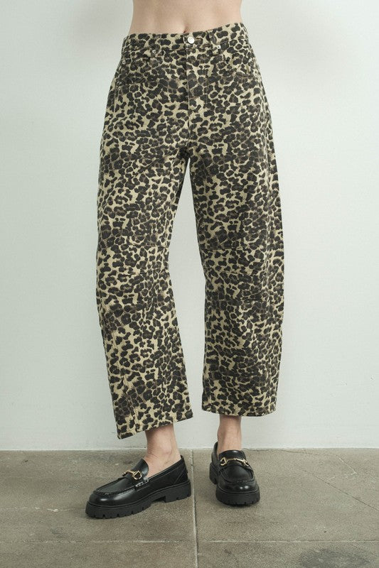 JEANS LEOPARDO SLOUCHY