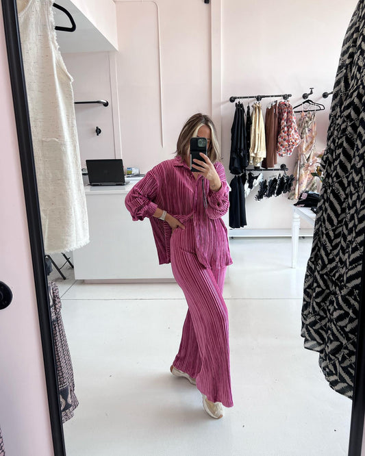 SET VELVET MAGENTA