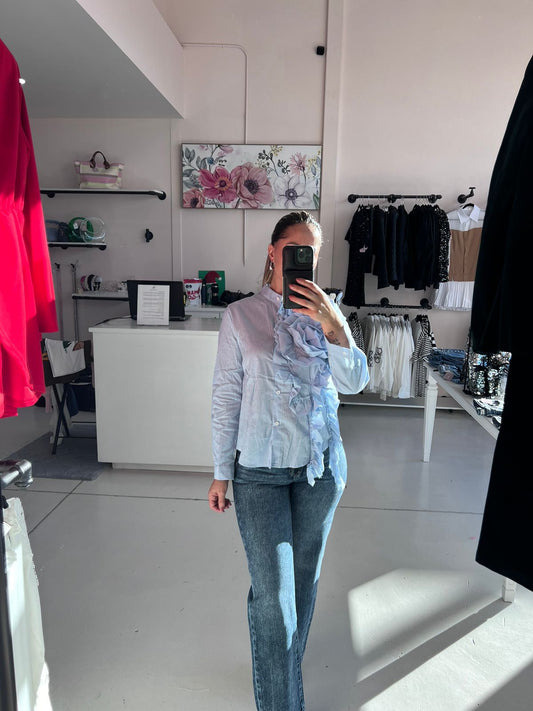 CAMISERO RAYAS AZUL