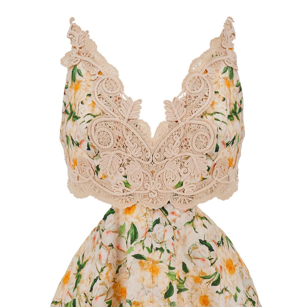VESTIDO ENCAJE FLORAL