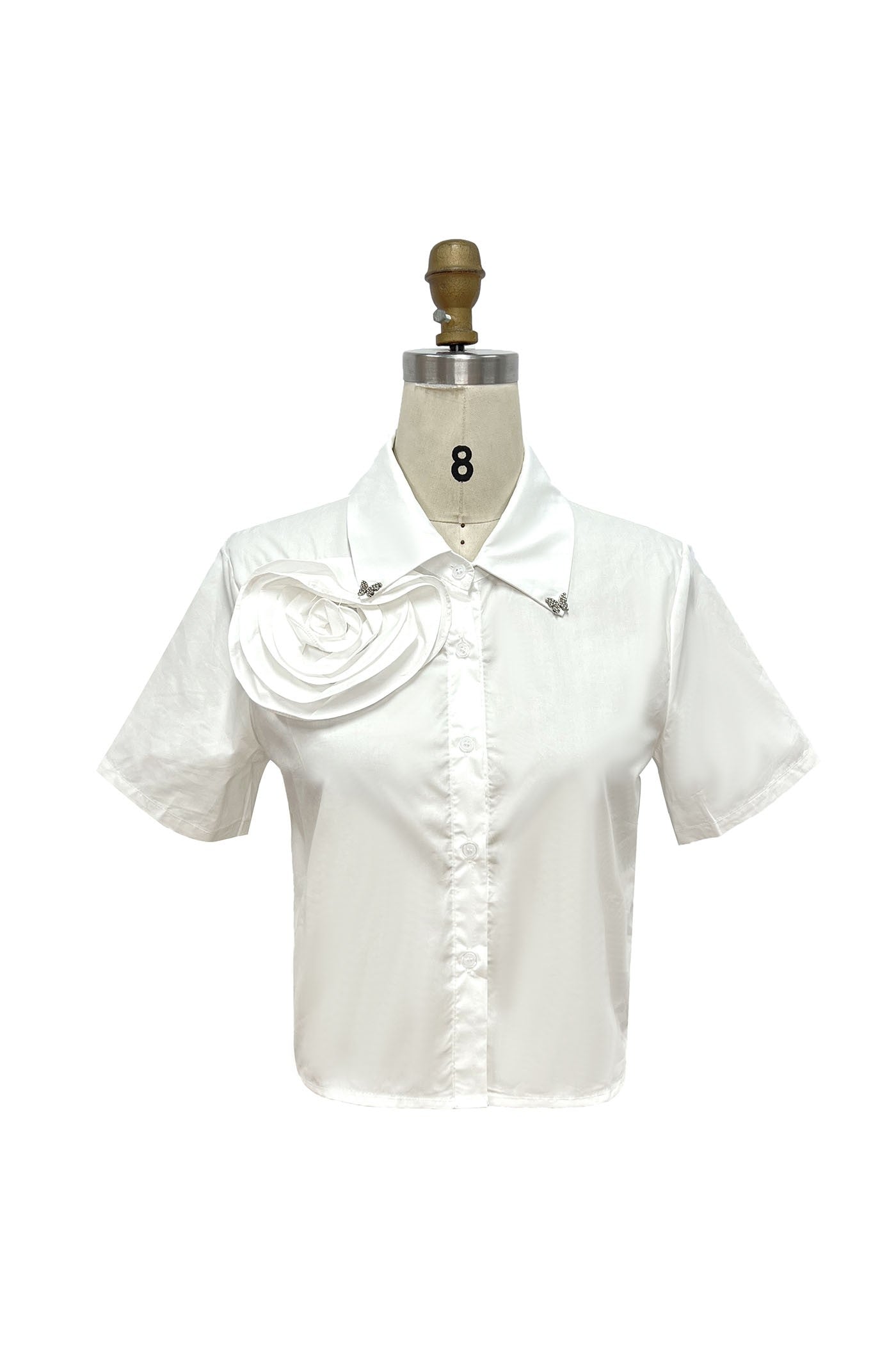 BLUSA BLANCA ROSSETON