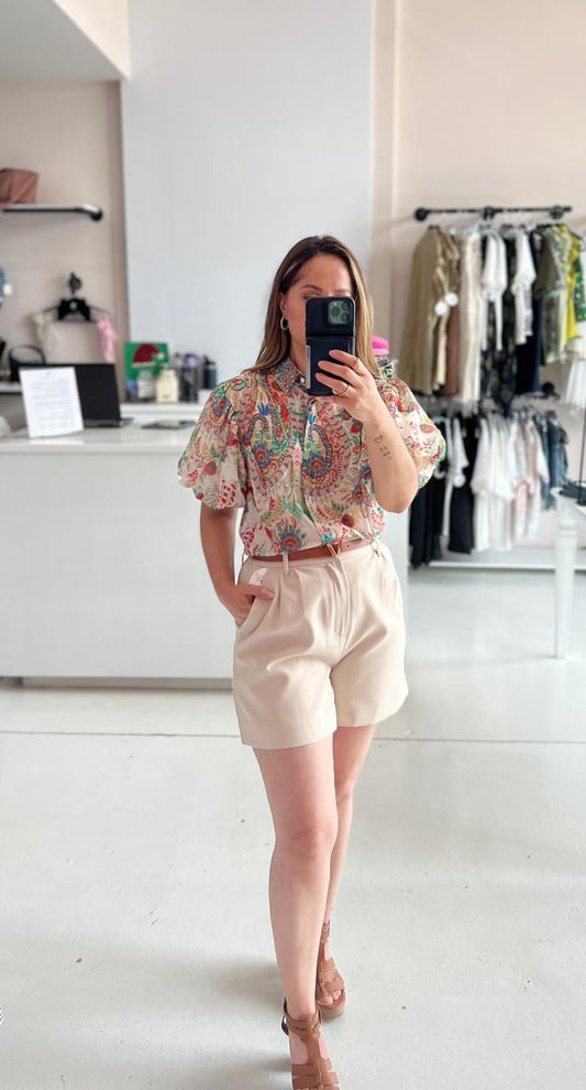 BLUSA VIBRANT FLORAL