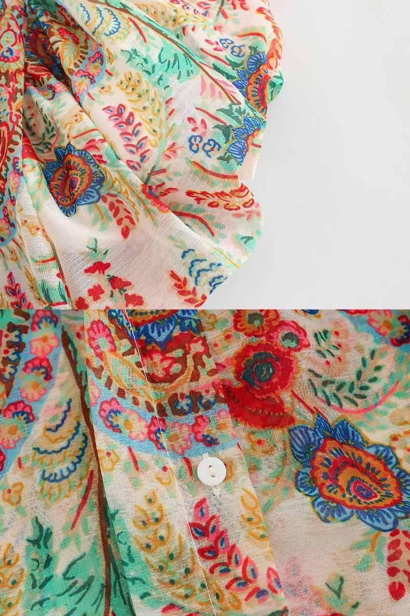 BLUSA VIBRANT FLORAL