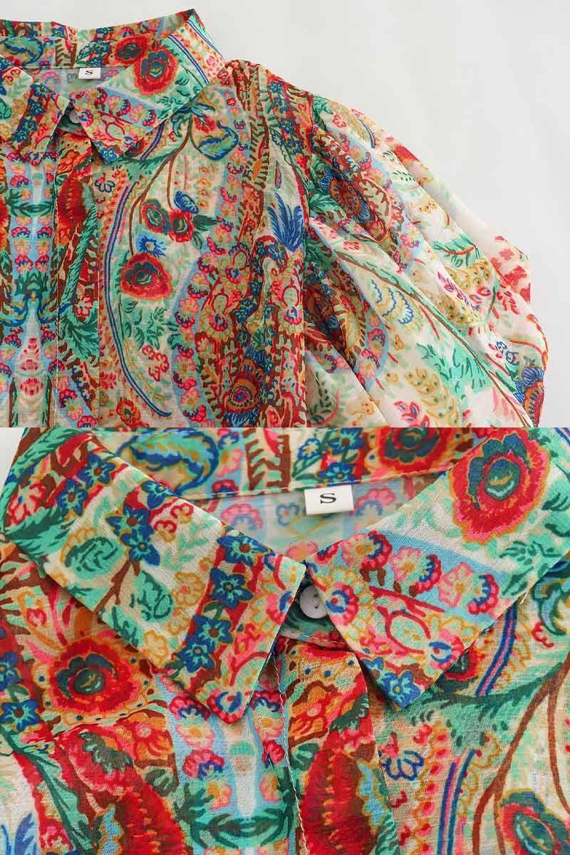 BLUSA VIBRANT FLORAL